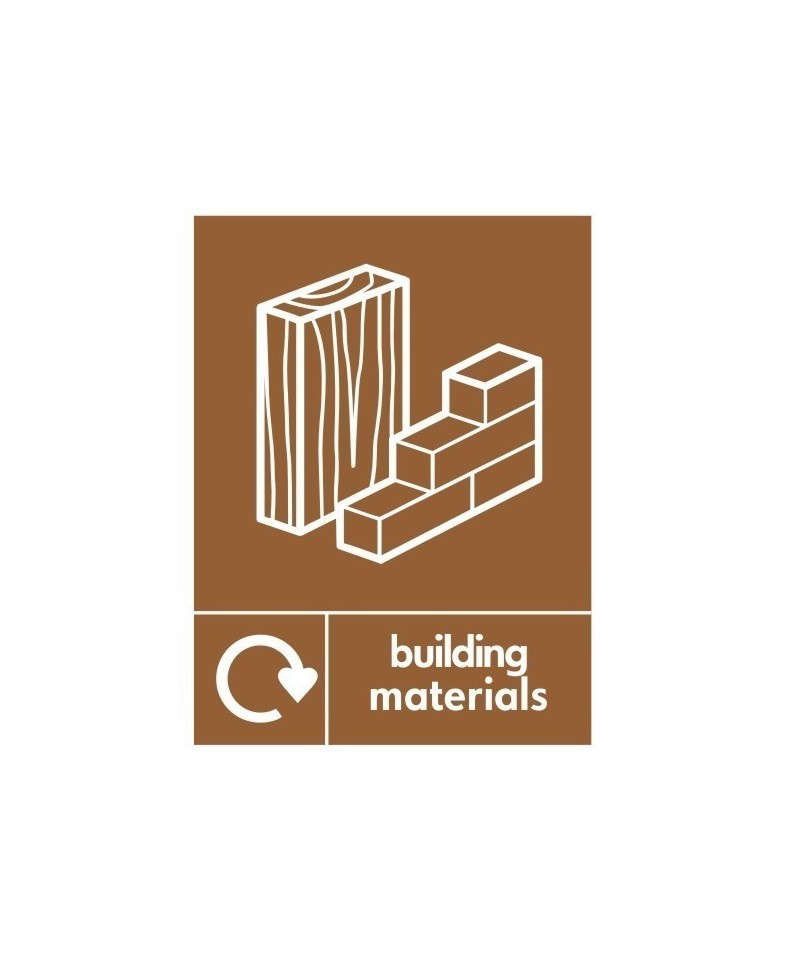 Building Materials Recycling Sign