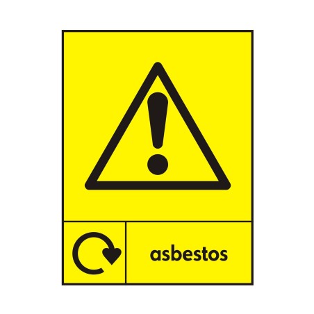 Asbestos Recycling Sign | Rainbow Safety