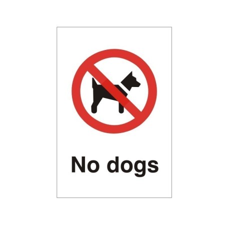 No Dogs Sign