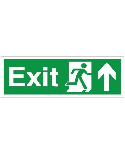 Exit Arrow Up Sign