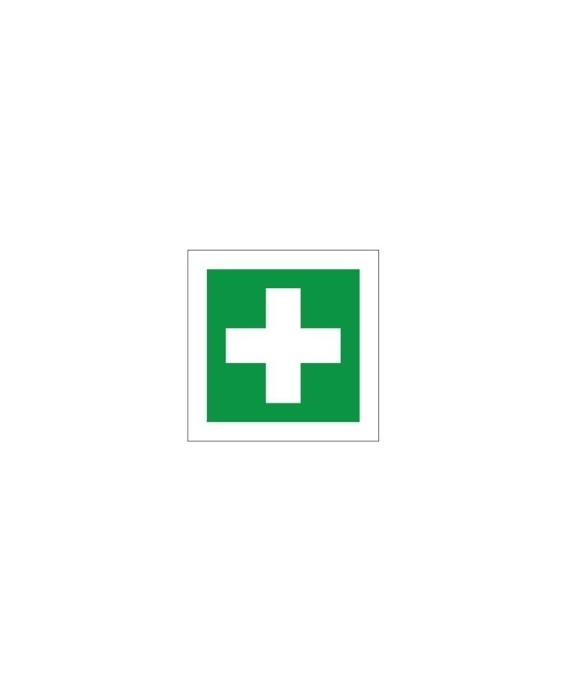 First Aid Symbol Sign - 100mm x 100mm