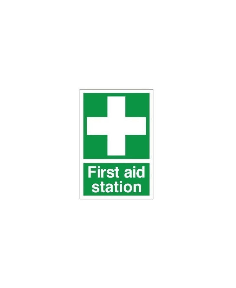 First Aid Station Sign