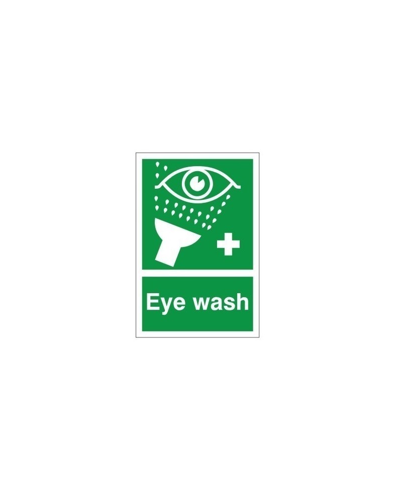 Eye Wash First Aid Sign