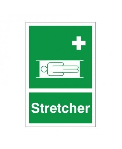 Stretcher First Aid Sign