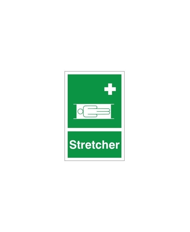 Stretcher First Aid Sign