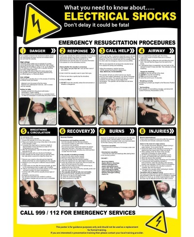 Electric Shocks Poster - 420mm x 595mm