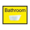 Bathroom Dementia Door Sign
