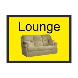 Lounge Dementia Door Sign