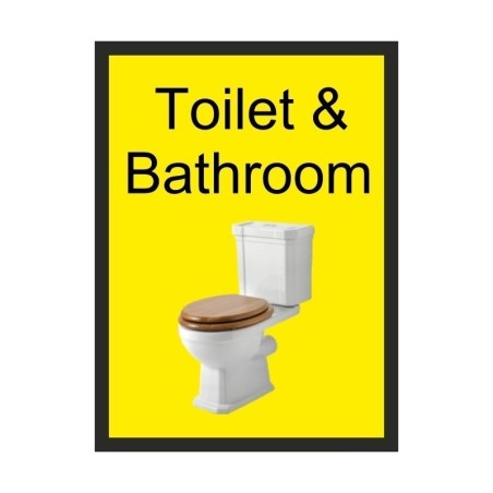 Toilet & Bathroom Dementia Sign 200 x 300mm