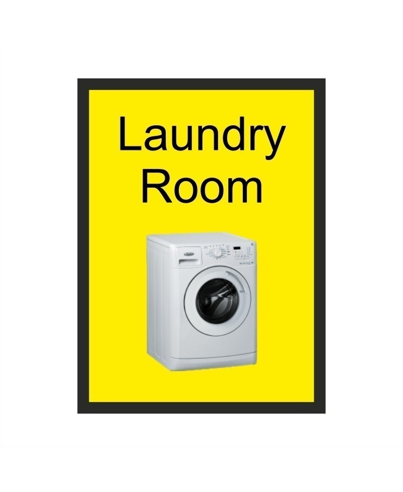 Laundry Room Dementia Sign 200 x 300mm