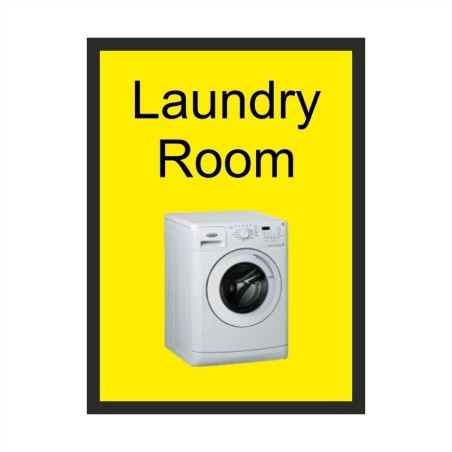 Laundry Room Dementia Door Sign