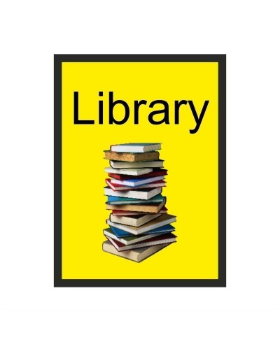 Library Dementia Sign 200 x 300mm