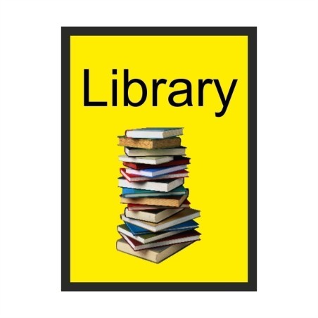 Library Dementia Door Sign