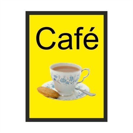 Cafe Dementia Door Sign