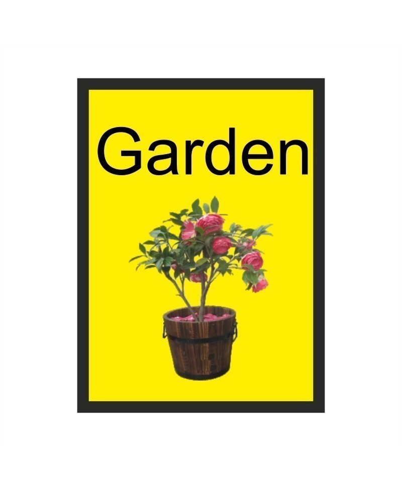 Garden Dementia Sign 200 x 300mm