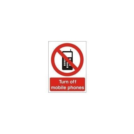 Turn Off Mobile Phone Sign