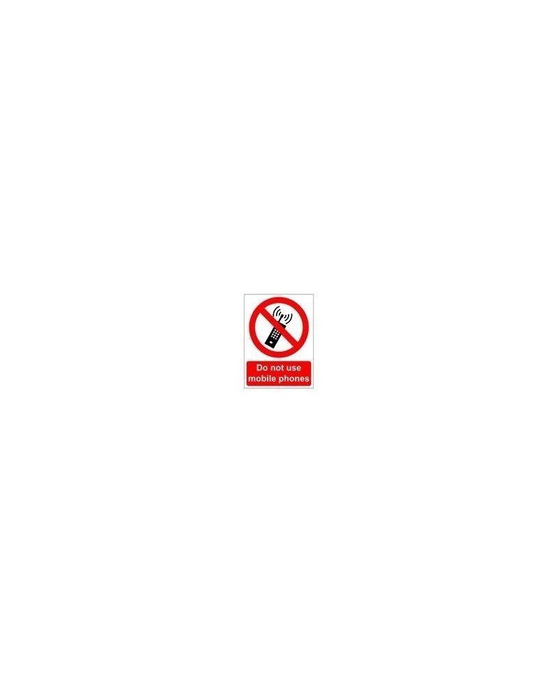 Do Not Use Mobile Phone Sign 150 x 200mm