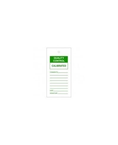 Quality Control Calibrated Tags Pack Of 10