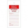 Quality Control Returned Tags Pack Of 10