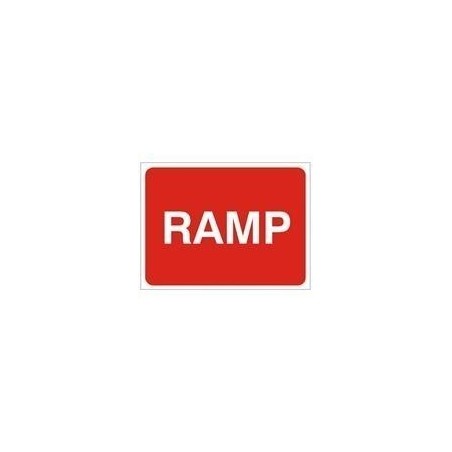 Ramp Road Sign 600mm x 450mm