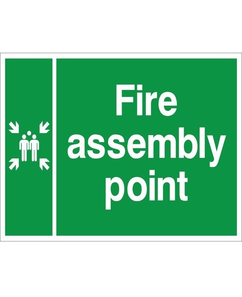 Fire Assembly Muster Point Sign