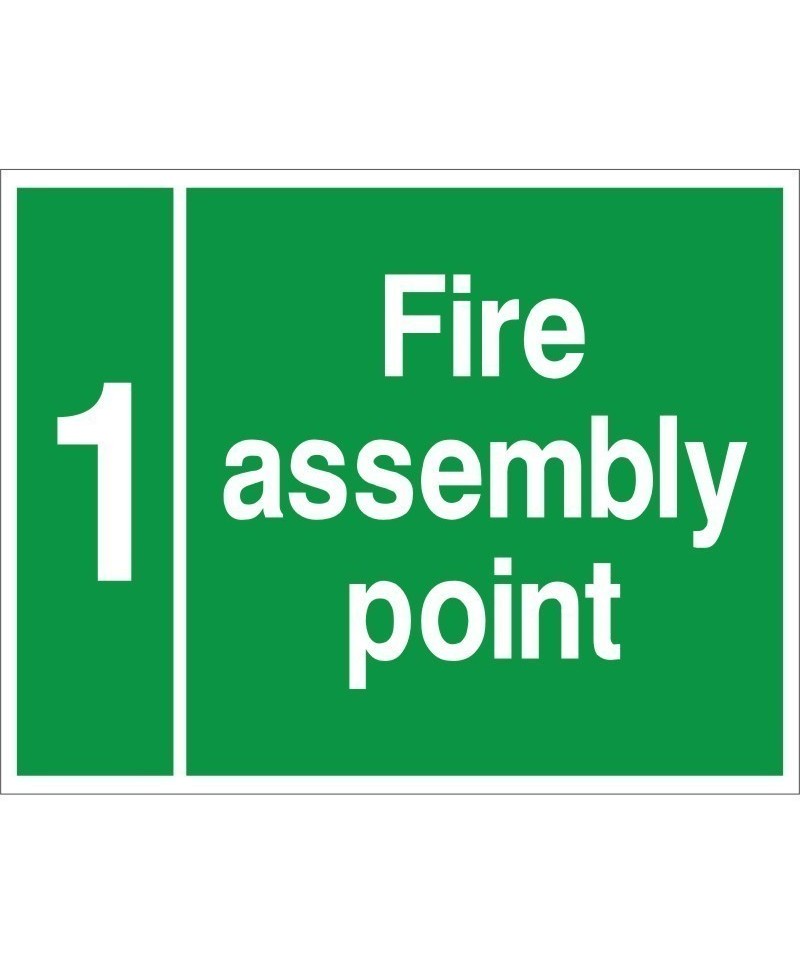 Custom Fire Assembly Point Sign