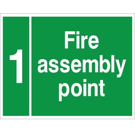 Custom Fire Assembly Point Sign