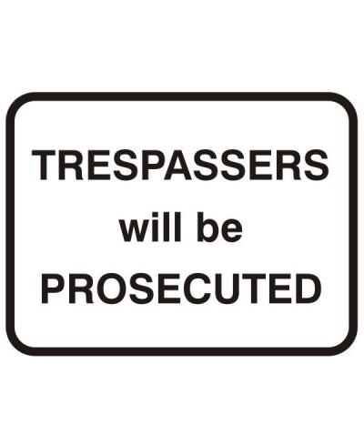 Trespassers Will Be...