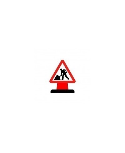 Men At Work Cone Sign 600mm...
