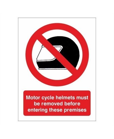Motor Cycle Helmet Must Be...