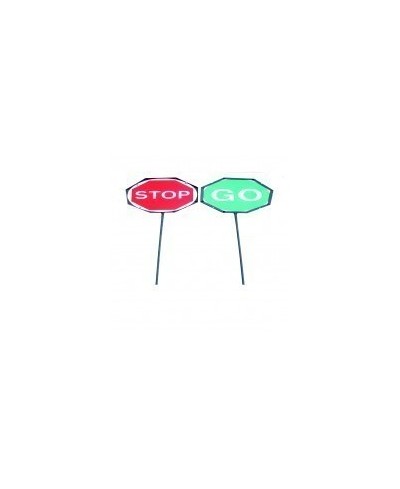 Double Sided Stop / Go Lollypop