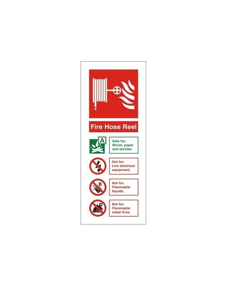 Fire Hose Reel Sign