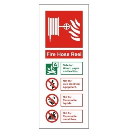 Fire Hose Reel Sign