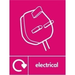 Electrical Recycling Sign Electrical Recycling Sign