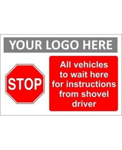Stop sign with or without your logo