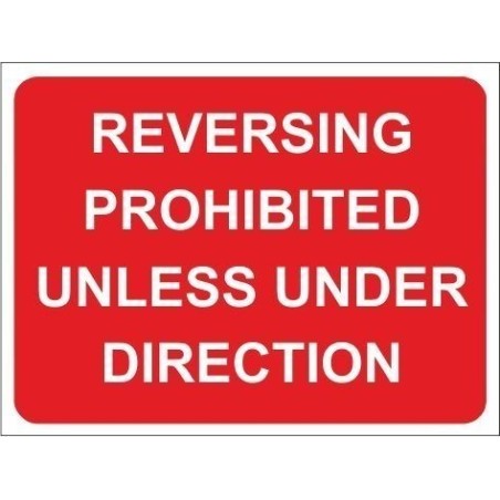 No pedestrian access 600x450mm stanchion sign