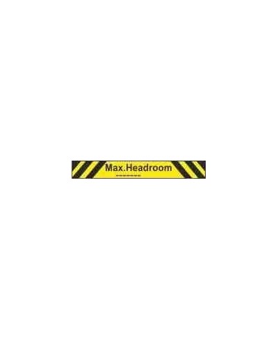 Max Headroom Traffic Sign - 1200mm x 150mm