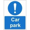 Car Park Mandatory Sign