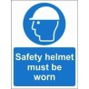 Safety Helmet Must Be Worn Mandatory Sign