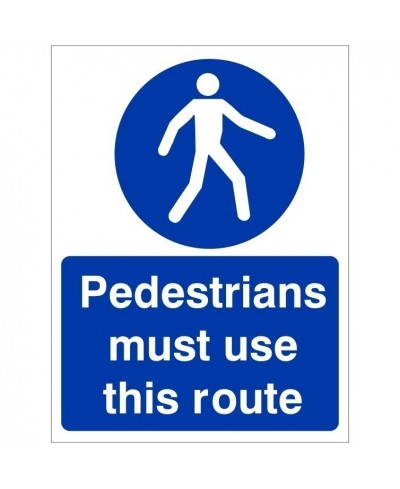 Pedestrians Must Use This...