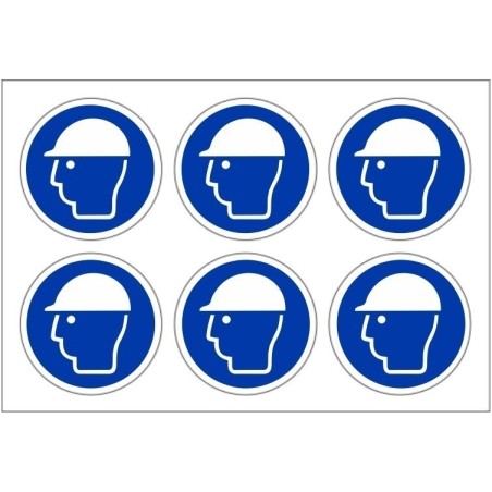 Safety Helmets Labels