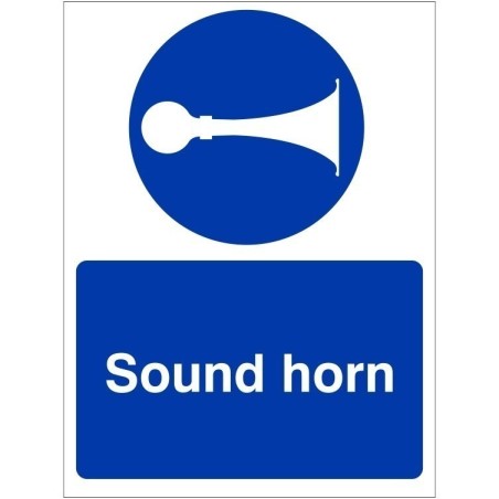 Sound Horn Sign