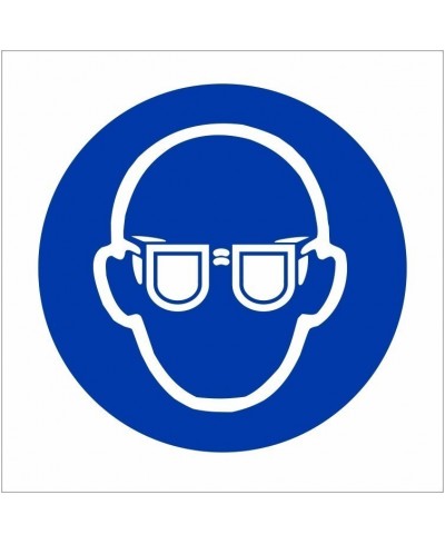 Eye Protection Symbol Sign - 200mm x 200mm