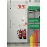 Fire Action Sign 150 x 200mm