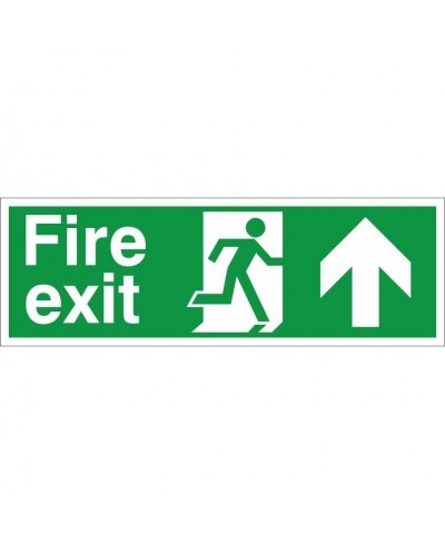 Fire Exit Up Sign