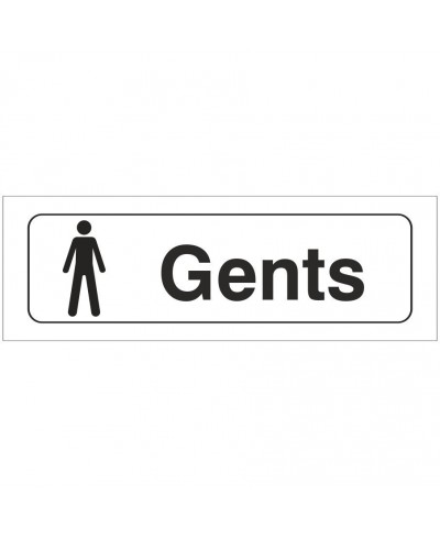 Gents Toilet Door Sign...