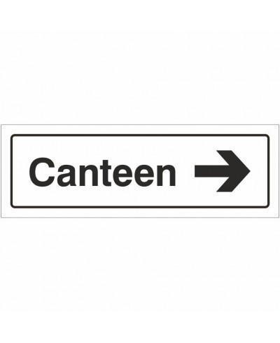 Canteen Right Door Sign...