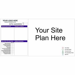 Site Safety Board With or Without Your Logo