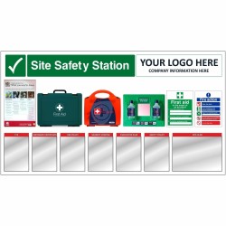 Site Safety Station With or Without Your Logo 2000mm x 1100mm - 3mm Aluminium Composite Site Safety Station With or Without Your Logo 2000mm x 1100mm - 3mm Aluminium Composite
