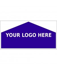 Arrow Up Way Finding Board 600mm x 300mm - 4mm Corrugated Plastic